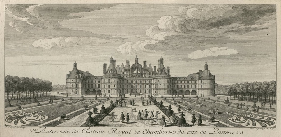 Jacques Rigaud.Chambord du Cote du Parterre