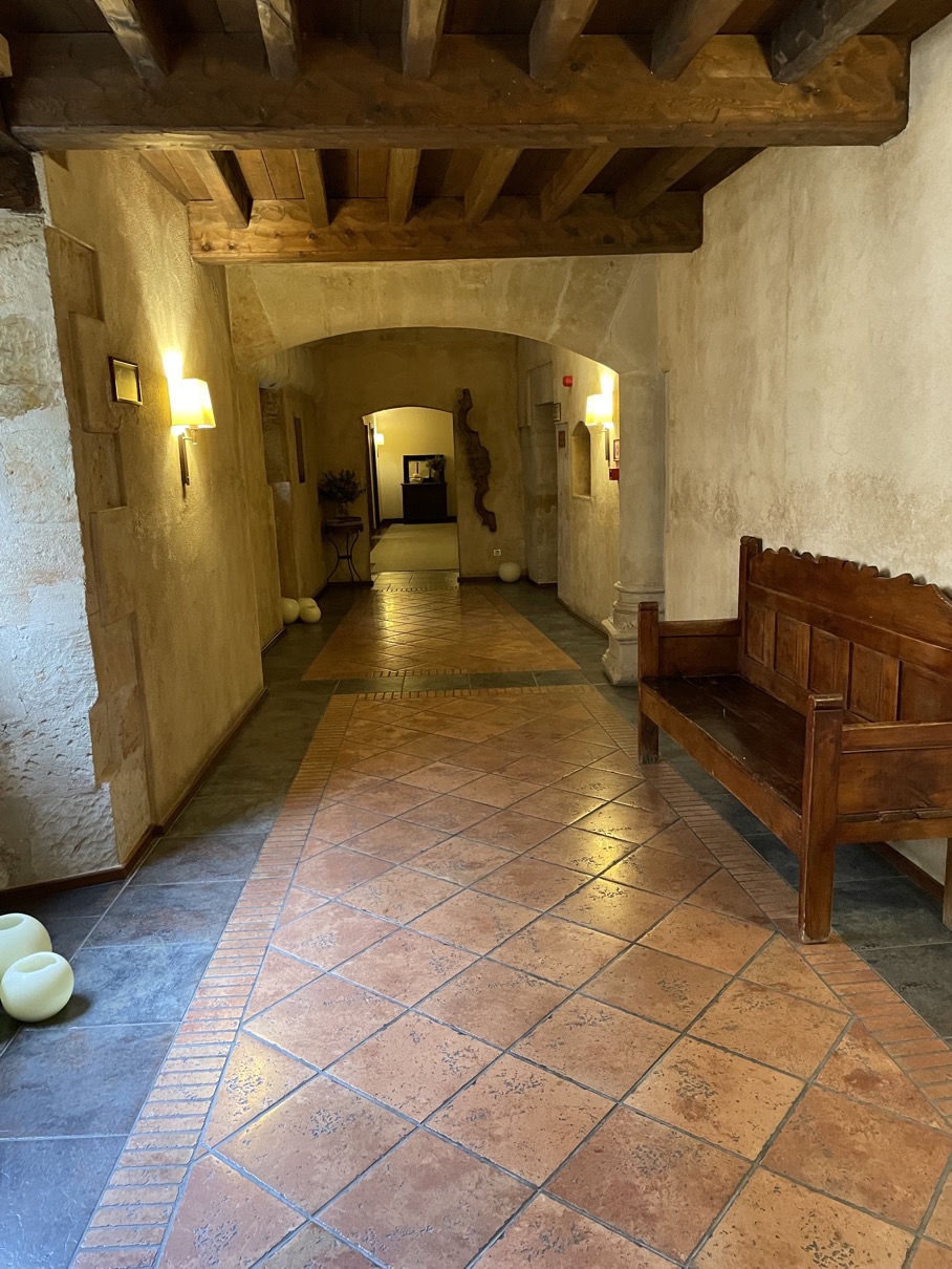 Palacio de San Esteban Corridor