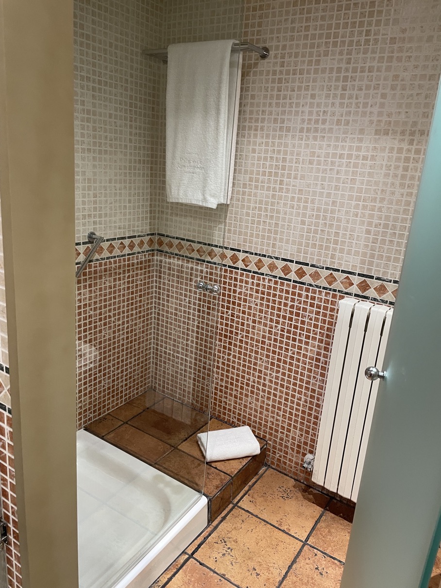 Palacio de San Esteban Shower