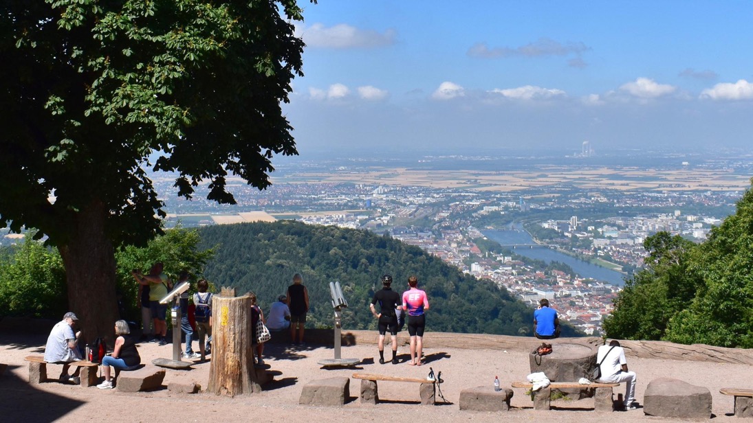 Heidelberg-Blick-Königstuhl