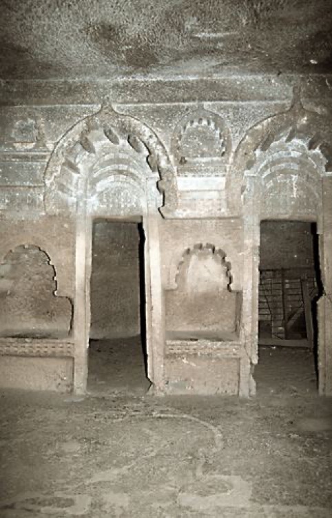 Bhaja Cave 19 Niches