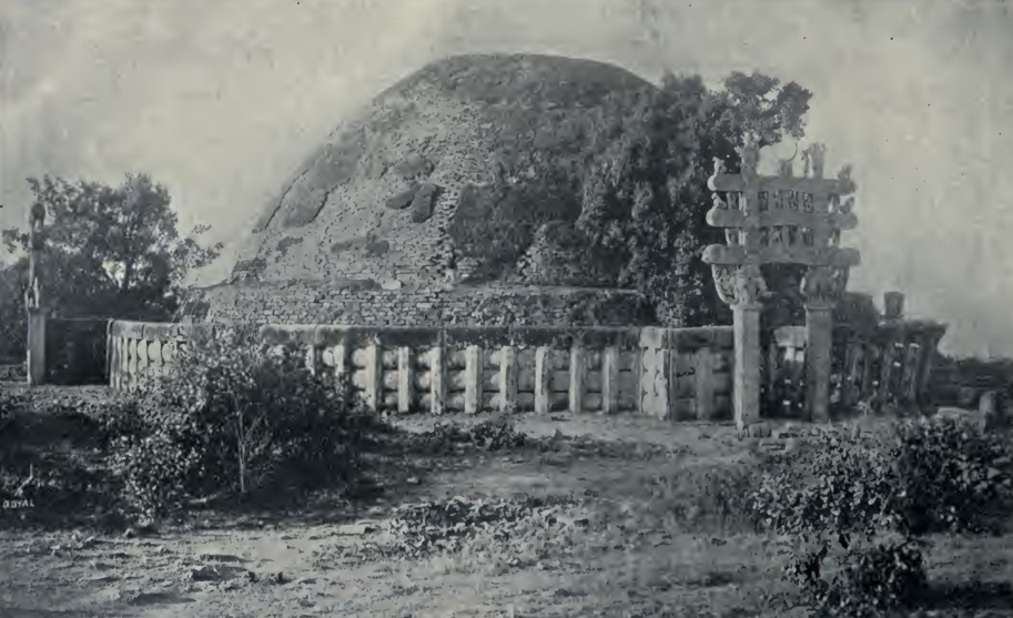 The Great Sanchi Tope (before restoration)