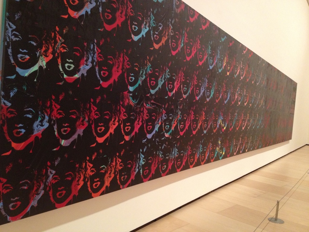 One Hundred and Fifty Multicoloured Marilyn's