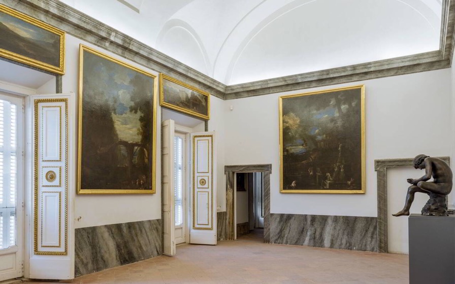 Salón o galería de Paisajes