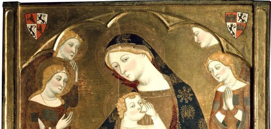 La Virgen de Tobed detail