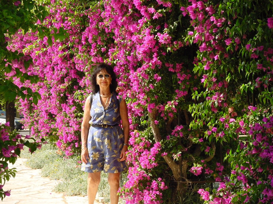 Monique in Corfu